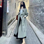 Hong Kong-style Unisex Diagonal Zipper Windbreaker Jacket, Trendy Outerwear for Outdoor Activities, Windproof Jacket for Women